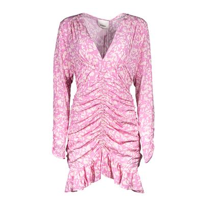 Isabel Marant Size 44 Pink Ruched Dress