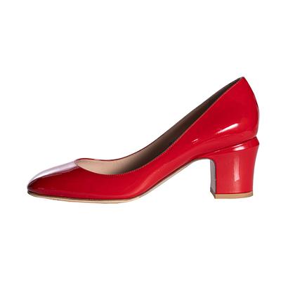 Valentino Size 38.5 Red Patent Leather Heels