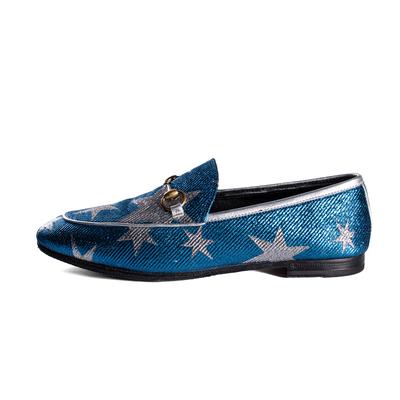 Gucci Size 38 Blue Star Shoes