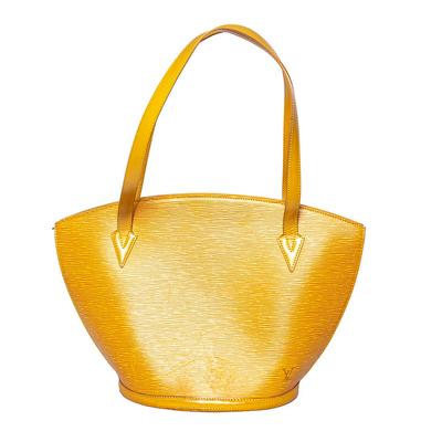 Louis Vuitton Yellow Saint-Jacques Epi Leather Handbag