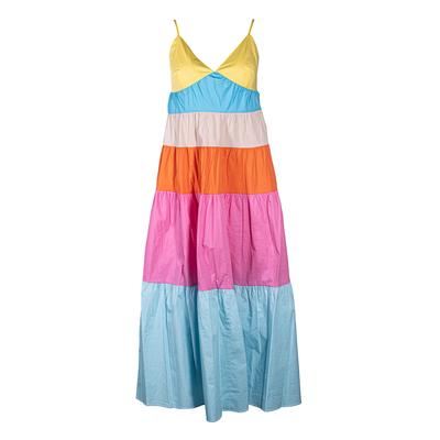 New Staud Size Medium Multicolored Maxi Dress