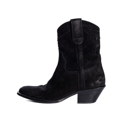 Saint Laurent Size 39 Black Suede Boots