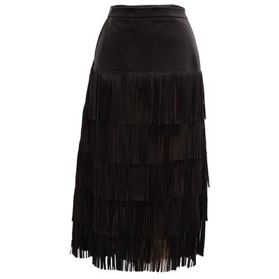 Munthe Size 40 Fringe Skirt