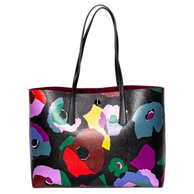 Kate Spade Multicolor Molly Floral Collage Tote Bag
