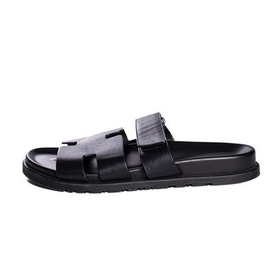 Hermes Size 40 Black Sandals 