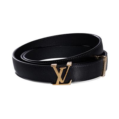 Louis Vuitton Size 30 Leather Black Belt