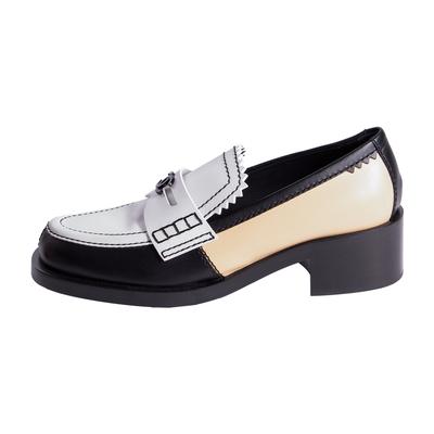 Chanel Size 39 Colorblock Moccasins