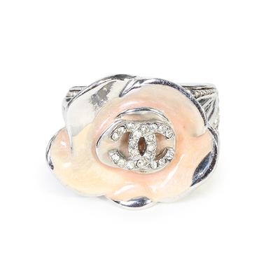 Chanel Size 7 Vintage Camélia Ring
