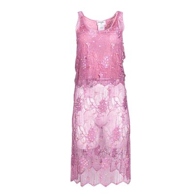 Chanel Size 36 Pink Top And Skirt Dress