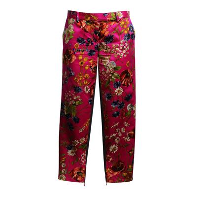 Dolce & Gabbana Size 42 Floral Trousers