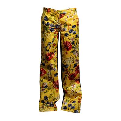 Dolce & Gabbana Size 42 Floral Trousers