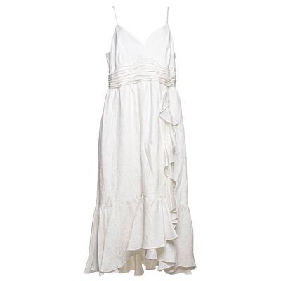 Theia Size 16 White Dress