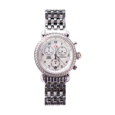 Michele Diamond Chronograph Watch