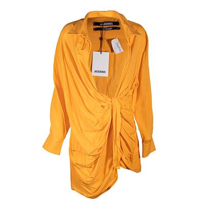 Jacquemus Size 44 Orange Le Splash Dress