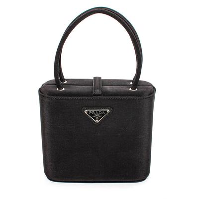 Prada Black Vintage Nylon Mini Handbag