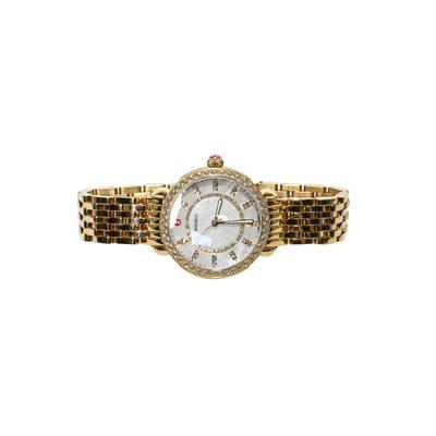 Michele Gold Sidney Diamond Watch