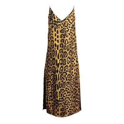 Adam Lippes Size 4 Collective Leopard Cami Dress