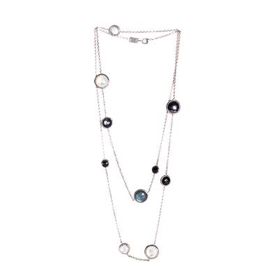 Ippolita Silver Mixed Stone Long Necklace