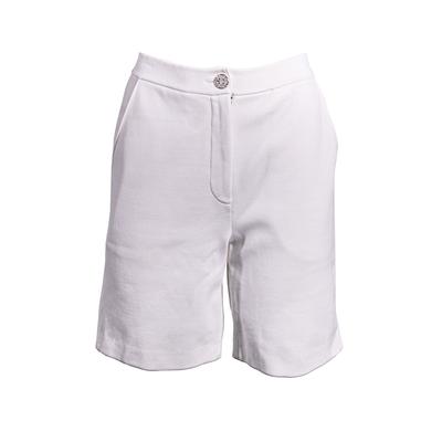 Chanel Size 38 White Shorts