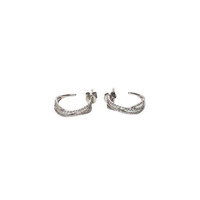 Bony Levy 18K White Gold Diamond Earrings