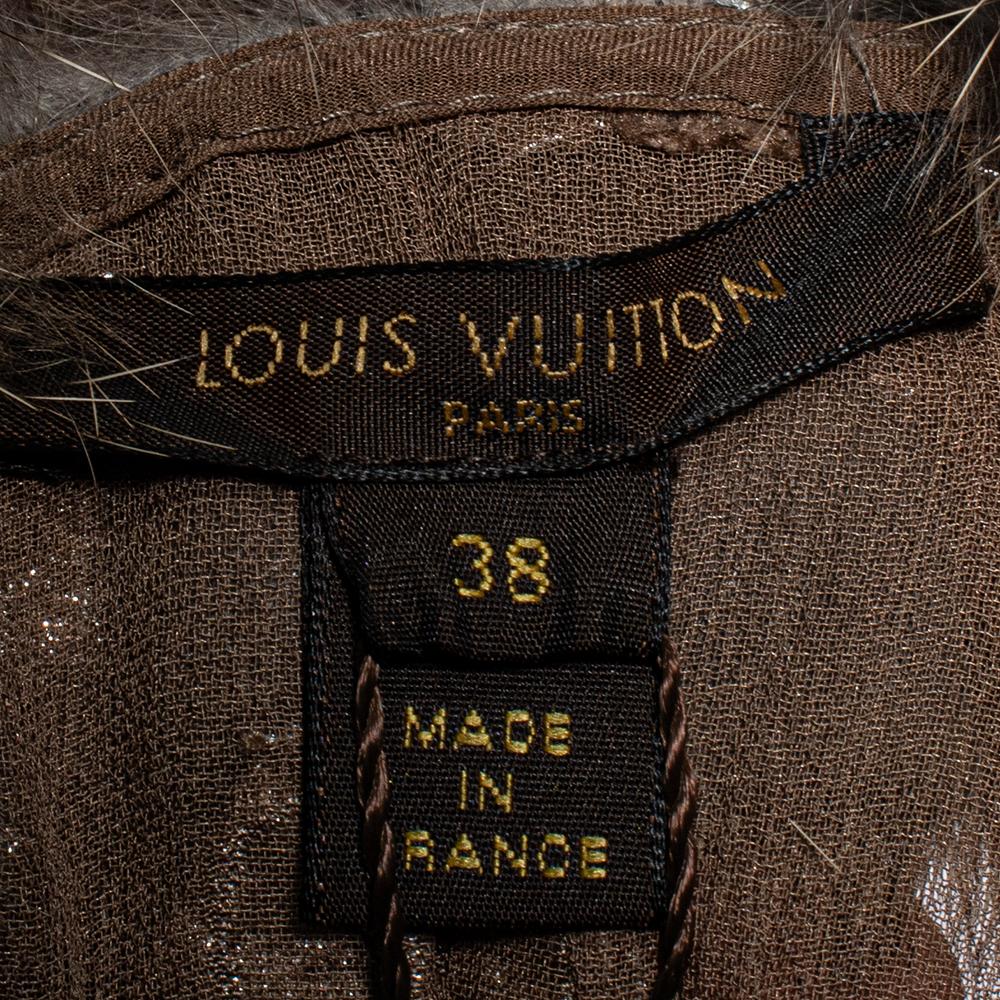 My Sister's Closet  Louis Vuitton Louis Vuitton Size 38 Brown Fur